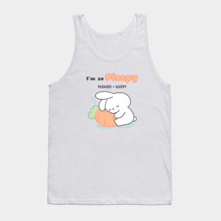 Cute Bunny, sleeping rabbit, sleepy bunny Tank Top